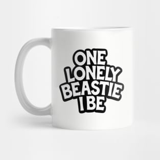 One Lonely Beastie I Be Mug